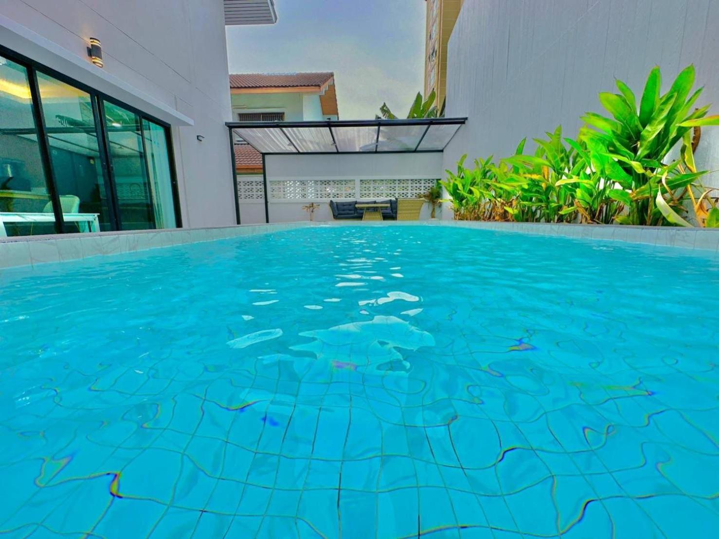4Bedroom Pool Villa Near Walking St Bonk Pattaya Exterior foto